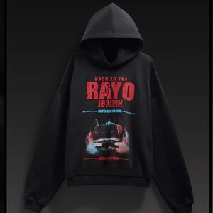JBalvin - RAYO TOUR CAR BLACK HOODIE
